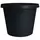 HC 24" Prima Planter Black