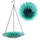 Natures Way 11in EcoCycle Hanging Birdbath Turquoise Dahlia