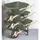 Scenic Road 6cu 1 Wheel w/ Rib Tire Wheelbarrow Green