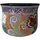 Talavera 8" Bella Especial Champanera Pot Blue
