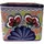 Talavera 8" Bella Especial Square Pot Blue