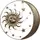 VCS 46" Metallic Sun Moon Stars