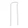 WSP 24"x8" Half Hoop Plant Supports