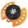 Dramm Colorstorm Turret Sprinkler Orange