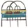 Panacea 18"x8' Green Arch Folding Fence