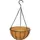 PlantBest 12"/30cm Metal Hanging Basket With Coir Liner