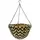Gardener Select 12" Jute H/B Black Wave Coco Liner 6/CS