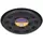 Plant Stand 14" Down Under Saucer Black