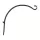 Panacea 16" Forged Black Curved Hook