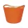 Tufftote 11gal Flexible Bucket Pumpkin