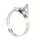 GROW1 Stainless Steel Hose Clamp w/ Butterfly Screw 1.5in