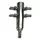 Chrome Air Divider 4 Outlet