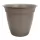 HC 8" Eclipse Round Planter Cappuccino