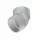 4" Hub x Spigot NDS P Series SDR-35 White PVC 45 Degrees 1/8 Bend Solvent Weld Sewer Elbow