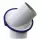 Swivel Fitting, 4" White PVC 90 Degrees Solvent Weld