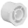 PVC Schedule 40 - Reducer Bushing,1" x 3/4" Bushing SP X Slip White | 437131