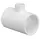 2-1/2" x 2-1/2" x 1" Tee PVC Sch. 40 Slip | 401-289