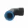 Elbow, 1/2" Black 21D1 Series Riser Swivel