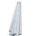 Sewer and Drain Pipe, 4" x 10'Bell End White PVC Solid
