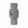 Spring Check Valve, 3"FPT White PVC 200 psi 1001 Series with Flow Control