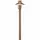 FX Luminaire Path Light, 1.6 W Ceramic G4 2700K LED Midgrade Brass | CPL7LED20W18RAB