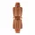 Hunter Locking Coupler, Threaded Brown Glass-Filled Polypropylene | PLDLOCCPL