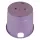 10" Round Purple Box Reclaimed Water Standard with Overlapping Purple Cover Valve Box | NDB111PBCR