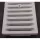 2' Rectangular Light Gray Flat Channel Grate | NDD661LG