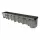 48" x 10" x 4.34 - 4.67" Light Gray Channel Drain Section | NDDDS092