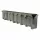 48" x 10" x 8.7 - 9.04" Light Gray Channel Drain Section | NDDDS105