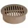 6" Round Sand Flat Drain Grate | NDS60S