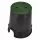 NDS Valve Box, 6" Black Irrigation Control Valve W/Overlapping Green Cover | 107BC