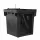 12" Square 2-Outlet Black Catch Basin Kit | NDS1200NGBKIT