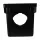 NDS Catch Basin, 12" X 12" Square 4-Outlet Black | 1204
