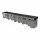 48" x 10" x 7.02 - 7.36" Light Gray Channel Drain Section | NDDDS100