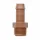 1/2" MPT For 17 mm 0.56 - 0.6" ID Techline EZ Dripline Adapter | NETTL050MA