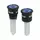 Toro Precision Spray Nozzle 10' Pressure Compensating 15 Degrees Full Circle Blue FNPT | O-10-FP