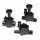 1" FNPT Black Glass-Filled Zytel 20 - 150 psi 260 Series Straight Electric In-Line with Flow Control Globe Valve | TOL2600604