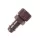 Hunter Cap, 17 Mm X 1/2" Barb X Mipt Brown Polypropylene Barb To End | PLDCAP
