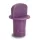 1/2" Flush Purple Plastic MDCFPCAP Series Removable Cap Adapter | RBLMDCFPCAP