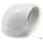 4" Hub White PVC 90 Degree Long Turn Sewer And Drain Elbow |  41P0