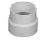 3" x 4" DWV Hub x S&D Hub White PVC DWV to Sewer and Drain Solvent Weld Adapter | NDP3P12