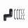 Hunter Swing Joint, Threaded Polyethylene SJ Series | SJ512
