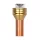 3/4" x 18" Natural Copper For HC/PF/PR/SC Series 2700K Integrated LED Path Lights Petite Riser Assembly | FXLP1LED18RACU