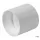 Repair Coupling, 3"Hub White PVC