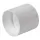 Sewer and Drain Coupling, 3" Hub x Hub PVC | 3P05_alt