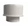 Sewer and Drain Reducer Bushing, 4" x 3" Hub x Spigot PVC | 3P07_alt