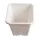 Active Aqua 12" x 12" Square White Pot, 12" Tall, case of 24