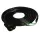 Male Lock & Seal Cord, 25', 600V, AWG 16/3, UL