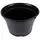 Grower Select 09.00 Coex MumPan Black 1.26gal 240/CS - 9in OD x 6.25in H